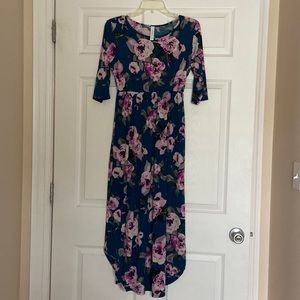 Floral maxi dress
